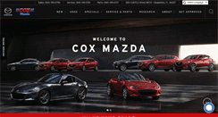 Desktop Screenshot of coxmazda.com